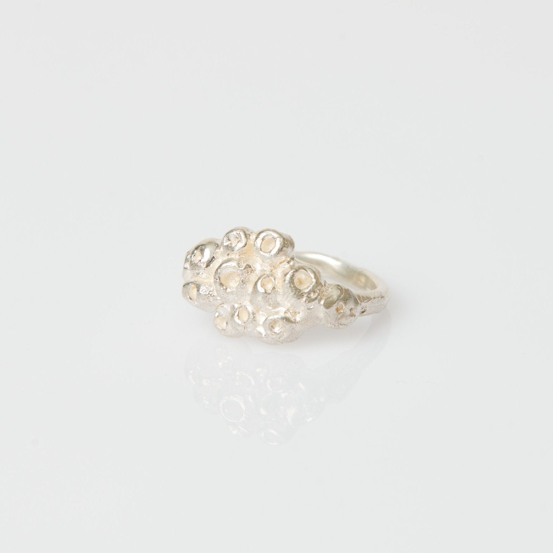 Big Barnacle Ring - Silver